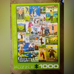 Eurographics golf puzzle